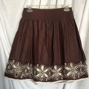 Joe Benbasset casual brown skirt Medium